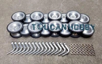 HengLong 1/16 German Jagdpanth/Panther G RC Tank Metal Road Wheels Suspention - Image 1 of 3