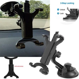 Car Tablet Mount Holder Windshield Dashboard Stand for Universal Phone iPad GPS - Picture 1 of 11