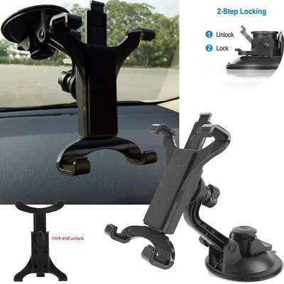 Car Tablet Mount Holder Windshield Dashboard Stand for Universal Phone iPad GPS - Image 1 of 4