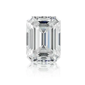 Treated Moissanite 1.01 Ct D Color Synthetic Diamonds VVS1 7x5 MM Ring Size Gems - Picture 1 of 12