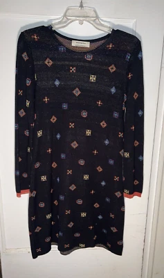 Vestido Suéter Anthropologie Aldomartins Toni Mediano Pequeño Tejido Talla MP. d843 Foto 1 de 4