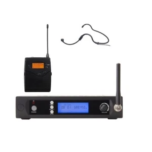 Professional Headset Microfone system UHF Wireless  Vocal Microphone Transmitter - Picture 1 of 2