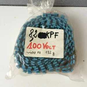 LOT 400 STÜCK KONDENSATOREN POLYESTER 8,2 KPF 100 V WIMA 8200 100 V 10% 12 N - Bild 1 von 3