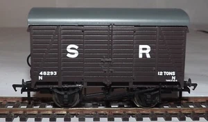 BACHMANN 38-070B 12 TON SOUTHERN PLANKED VENT VAN SR LARGE LOGO - Picture 1 of 3