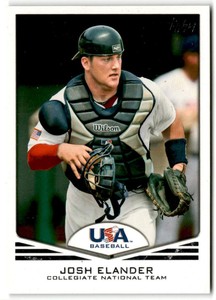 2011 Topps USA Baseball #USA-3 Josh Elander