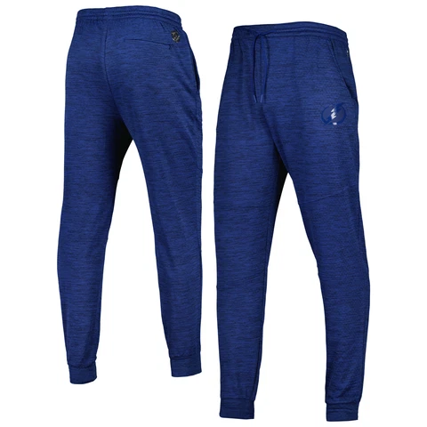 Men's Fanatics Branded Blue Tampa Bay Lightning Authentic Pro Road Jogger Cover