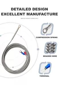 Typ-K D5mm Ringsensor Temperatursensor Sensor Thermoelement Washer Thermocouple - Bild 1 von 4