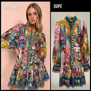 Evergreen Mini Dress - Australian Design (S M L XL 2XL 3XL) - Picture 1 of 12