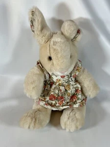 Westcliff Collection Stuff Plush Flower Dress Bunny Rabbit Easter - Picture 1 of 6