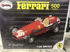 1953 Ferrari 500 Vintage Model car kit 1/20 Metal-No reserve