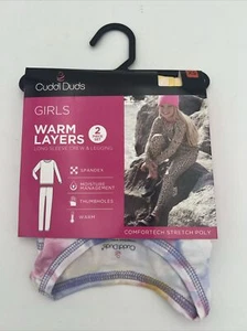 New Cuddl Duds Little Girls 2 Piece Baselayer Set Size XSM 4-5 - Picture 1 of 5
