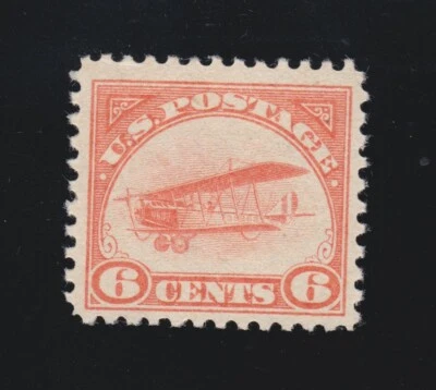 US C1 6c Airmail Mint F-VF OG NH SCV $110 - Image 1 of 2