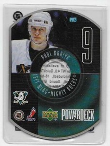 99/00 UPPER DECK POWERDECK INSERTS Paul Kariya #PD2