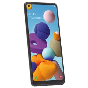 Samsung Smsas215dgwhp5 Galaxy A21, 32GB, Black - Simple Mobile Prepaid - Picture 1 of 3