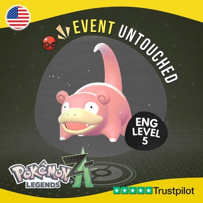 Slowpoke Event 2025 PokéCenter 251024 Kagawa Legit Pokémon Legends Z-A ZA Z A - Image 1 of 3