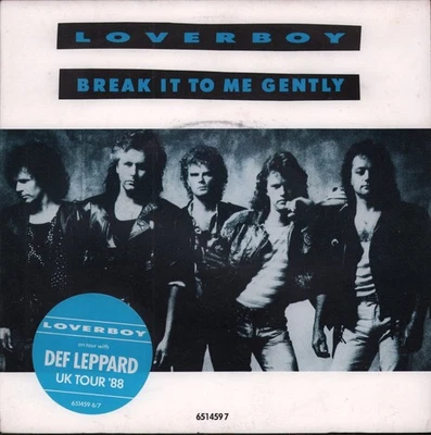 Loverboy, Dis-Le Moi Doucement, 7" Vinyle UK CBS 1985 - Pochette Avec Tournée - Photo 1/3