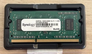 Synology DDR3L 1600 SODIMM mit 4GB CL11 RAM - Bild 1 von 1