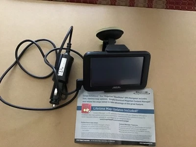 Magellan Roadmate GPS Navigator w/ lifetime map updates no box untested - Image 1 of 3