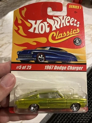 Dodge Charger Spectra 1967 Hot Wheels Classics Serie Uno llama anticongelante Foto 1 de 4