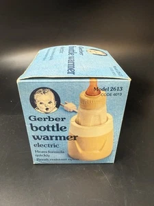 Calentador de botellas eléctrico Hankscraft Gerber vintage años 70 caja original instrucciones - Imagen 1 de 8