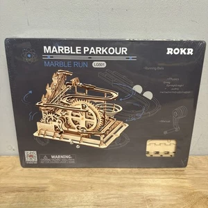 ROKR Marble Parkour Marble Run LG501 254 pc wooden model kit NEW SEALED - Picture 1 of 2