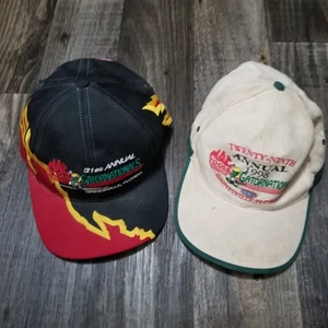Cappello MAC TOOLS NHRA 1998 Gatornationals lotto di due (distressed) - Foto 1 di 13