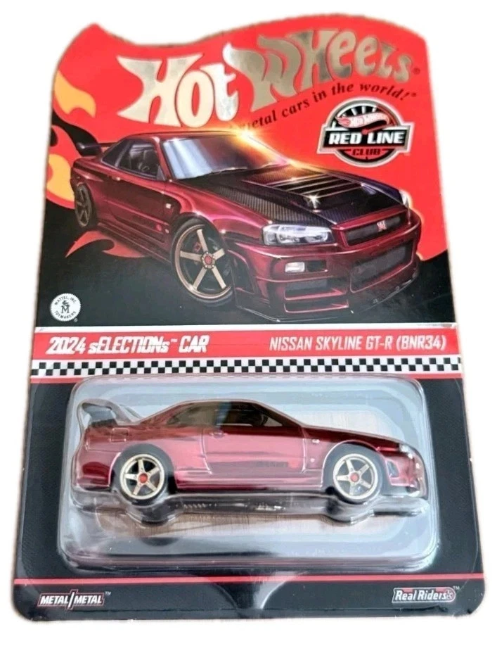 Exclusivo Nissan Skyline GT-R (BNR34) RLC cELECTIONS RLC de Hot Wheels sellado en mano Foto 1 de 4