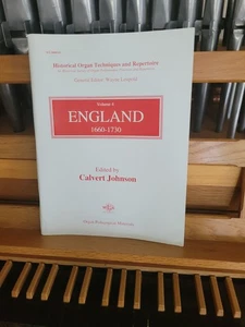 * ed Calvert Johnson: organo storico Inghilterra 1660-1730, vol 4; organo (Leupold) - Foto 1 di 1