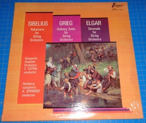 Tatrai/Springer GRIEG Holberg SIBELIUS Rakastava ELGAR Serenade Turnabout SEALED - Picture 1 of 2