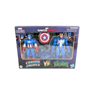 Marvel Legends Gamerverse Captain America vs Venom 6" Action Figure 2-Pack New! - Picture 1 of 7