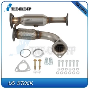 Front Catalytic Converter For 2003-2007 Honda Accord 2.4L Flex Pipe EPA Approved - Picture 1 of 7