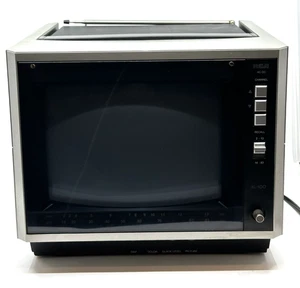 TV portátil vintage RCA XL-100 9" AC-CC 1985 - PROBADO FUNCIONANDO - Imagen 1 de 15