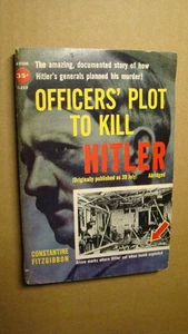 OFFICER'S PLOT TO KILL HITLER PAPERBACK BOOK VALKYRIE COL STAUFFENBERG GERMANY - Picture 1 of 2