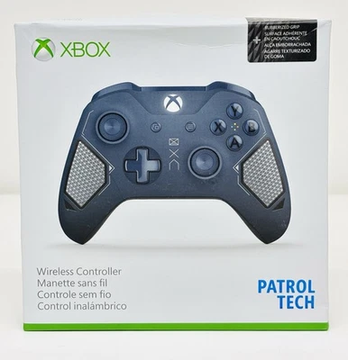 Xbox One Patrol Tech Wireless Controller Special Edition Blue 1708 New Open Box - Image 1 of 4