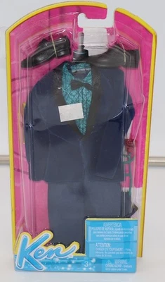 Barbie Ken Moda Conjunto Esmoquin Azul Conjunto con Zapatos y Rosa - Nuevo en Paquete -  Foto 1 de 4