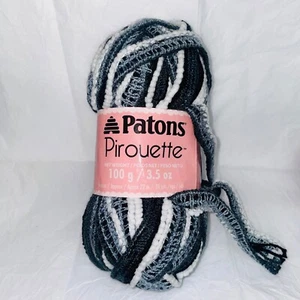 HILO DE MALLA DE VOLANTES PATONS PIRUETTE ""CIELO NOCTURNO"" #82040 una madeja de 3,7 oz 24 yardas - Imagen 1 de 7