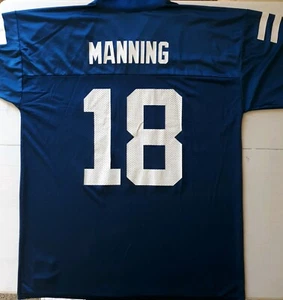 Peyton Manning Indianapolis Colts Jersey Shirt XL Reebok #18 - Picture 1 of 8