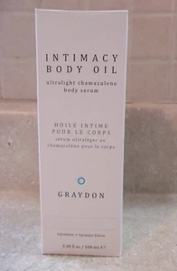 Graydon Intimacy Körperöl ultraleichtes Chamazulen Serum 3,38 Oz. Neu im Karton - Bild 1 von 2