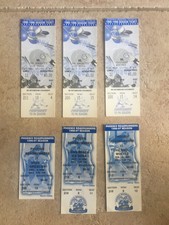 1995/96/97 IHL Phoenix Roadrunners Hockey Tickets
