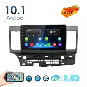 2Din 10.1" Android 11.0 Car Stereo GPS MP5 Radio For Mitsubishi Lancer 2007-2018 - Picture 1 of 9