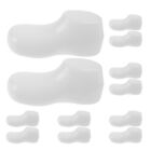  6 Pairs Toddler Foot Mannequin Baby Model for Display Shoe Child Shoes