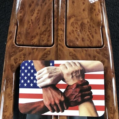 1997-2003 Audi A8 D2 Rear Right Left Door Switch Panel Pair SWB Wood Grain - Image 1 of 4