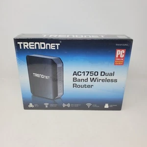 TRENDnet TEW-812DRU AC1750 Dual Band Wireless Router 4 Port Gigabit USB LED - Picture 1 of 13