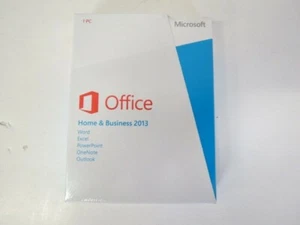 MICROSOFT X18-08791 OFFICE HOME & BUSINESS 2013 ,32 / 64 BIT ENGLISH - Picture 1 of 5