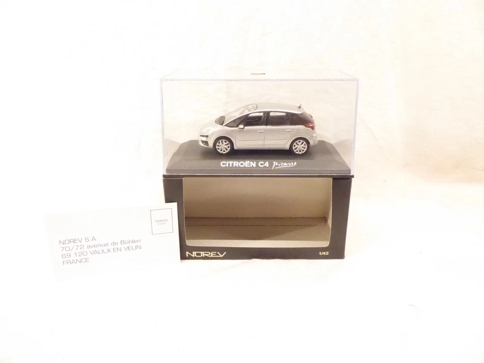 NOREV - 1/43 - CITROEN C4 PICASSO - REF 159947 - GRIS / GREY - RARE - Photo 1/4