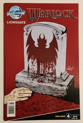 Warlock #4 (2009, Bluewater Comics) casi nuevo basado en la película de terror Foto 1 de 2