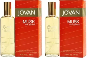 Musk for WOMEN 3.25 Oz Cologne Concentrate Spray (Pack of 2) - Picture 1 of 12