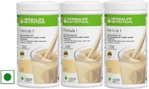 Fórmula 1 Comida Saludable Nutricional Batido Mezcla Sabor Vainilla - 1500gm - Imagen 1 de 8