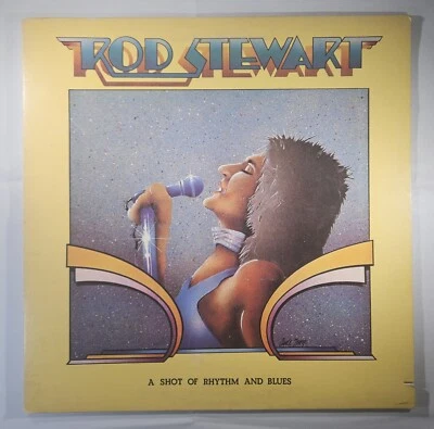 Rod Stewart - A Shot of Rhythm and Blues [1976 Compilation] [Used Vinyl Record] - Image 1 of 4