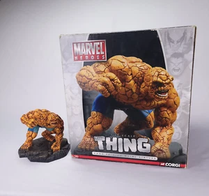 Statuina Marvel Heroes The THING di Corgi in metallo dipinta a mano tiratura limitata - Foto 1 di 9